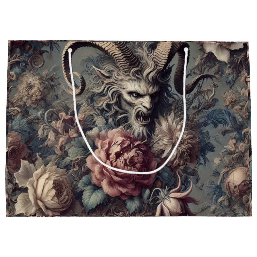 Barock the Beast - Gotisch Viktorianisch Große Geschenktüte (Rückseite)