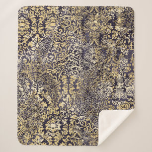 Barock- und Damasken-Arabesken-Motive, abstrakt Sherpadecke