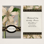 Barock Vintag Lily Formal Gastgeschenk Hochzeit Ge (Vorne & Hinten)