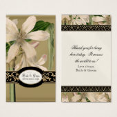 Barock Vintag Lily Formal Gastgeschenk Hochzeit Ge (Vorne & Hinten)