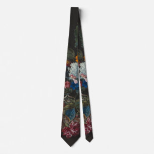 Barock-Vintage Blütenanordnung in Vase Krawatte