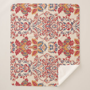 Barock-Vintage Tapete Sherpadecke