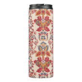 Barock-Vintage Tapete Thermosbecher (Rückseite)