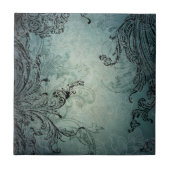 Barock Wirbel Tile Fliese (Vorderseite)