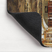 Barockabtei-Bibliothek, St. Gallen, Schweiz Mousepad (Ecke)