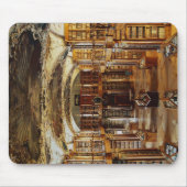Barockabtei-Bibliothek, St. Gallen, Schweiz Mousepad (Vorne)