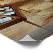 Barockabtei-Bibliothek, St. Gallen, Schweiz Poster (Ecke)