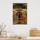 Barockabtei-Bibliothek, St. Gallen, Schweiz Poster (Küche)