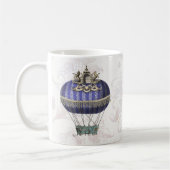 Barockballon mit Tempel Kaffeetasse (Links)
