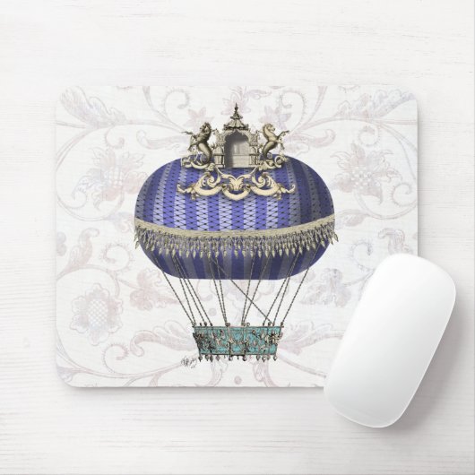 Barockballon mit Tempel Mousepad (Mit Mouse)