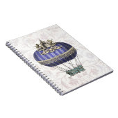 Barockballon mit Tempel Notizblock (Rechte Seite)