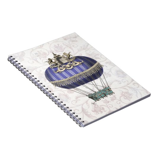 Barockballon mit Tempel Notizblock (Rechte Seite)