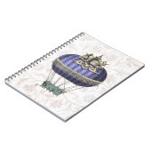 Barockballon mit Tempel Notizblock (Linke Seite)