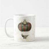 Barockballon mit Uhr Kaffeetasse (Links)