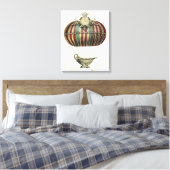 Barockballon mit Uhr Leinwanddruck (Insitu (Schlafzimmer))