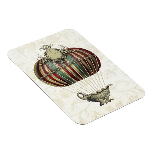 Barockballon mit Uhr Magnet (Rechte Seite)