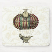 Barockballon mit Uhr Mousepad (Vorne)