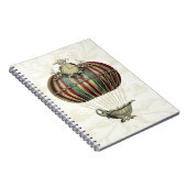 Barockballon mit Uhr Notizblock (Rechte Seite)