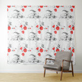 Barockband Wandteppich (Beispiel (Horizontal))