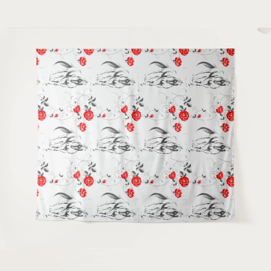 Barockband Wandteppich (Vorderseite (Horizontal))