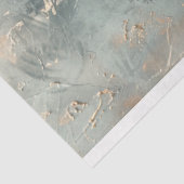 Barockblau-goldverkleidetes Demasketmuster Seidenpapier (Ausschnitt)