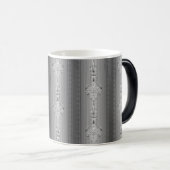 Barockblumenmuster mit grauer Tasse (VorderseiteRechts)