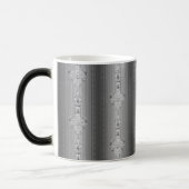 Barockblumenmuster mit grauer Tasse (Links)