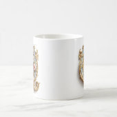 Barockbuchstabe "Q" Tasse für eine Kaffeeprinzessi (Mittel)