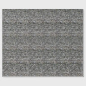 BarockDamast: Luxuriöses Blumenmuster Geschenkpapier (Flach)