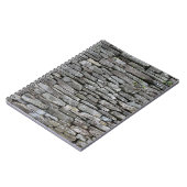 BarockDamast: Luxuriöses Blumenmuster Notizblock (Linke Seite)