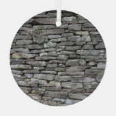 BarockDamast: Luxuriöses Blumenmuster Ornament Aus Glas (Rückseite)