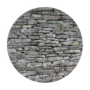 BarockDamast: Luxuriöses Blumenmuster Schneidebrett
