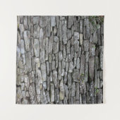 BarockDamast: Luxuriöses Blumenmuster Wandteppich (Vorderseite (Horizontal))