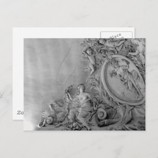 Barockdecke Postkarte (Vorne/Hinten)