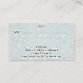 Barockdekoration - Visitenkarte (Rückseite)