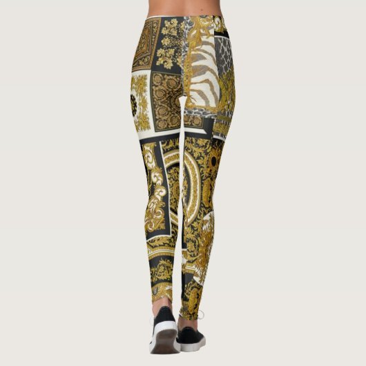 Barockdesign Leggings (Rückseite)