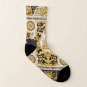 Barockdesign Socken (Rechts - Außen)