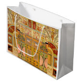 Barockdrucke italienischer Motive Große Geschenktüte (Vorderseite Schrägansicht)