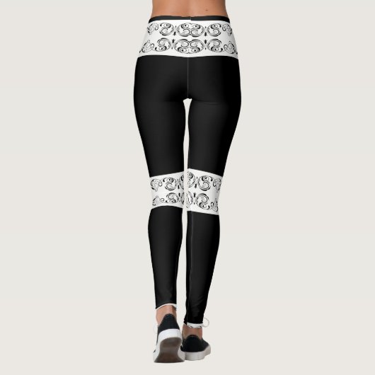 barocke Art Leggings (Rückseite)