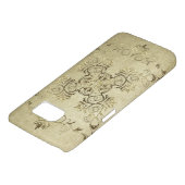 Barocke Art-Schmutzbeschaffenheit Case-Mate Samsung Galaxy Hülle (unten)
