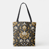 Barocke Blumen Tasche (Rückseite)