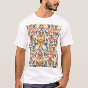 Barocke Blumen: Vintage-Klassiker-Tapete. T-Shirt
