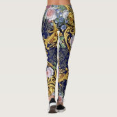 Barocke der Entwurfs-Leggings der Frauen Leggings (Rückseite)
