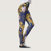 Barocke der Entwurfs-Leggings der Frauen Leggings (Rechts)