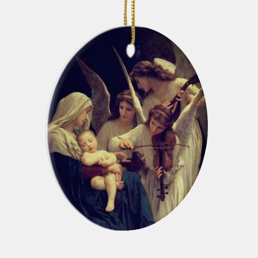 Barocke Engel Keramik Ornament (Rechts)