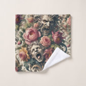 Barocke Hungerfestungen - Gotisch Viktorianisch Badhandtuch Set (Waschlappen)