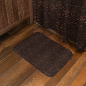 Barocke Imitate Lederleder Muster Badematte