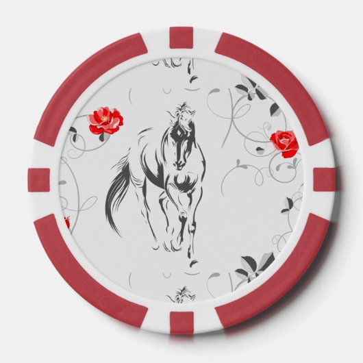 Barocke Poker Chips (Vorderseite)