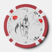 Barocke Poker Chips (Rückseite)