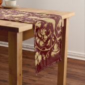 Barocke Rokokos in Foliage Kurzer Tischläufer (Beispiel)